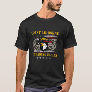 Screaming Eagle 101st Airborne Division Paratroope T-shirt