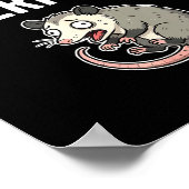 Screaming Internally Funny Ossum Anxiety Meme Poster (Hoek)