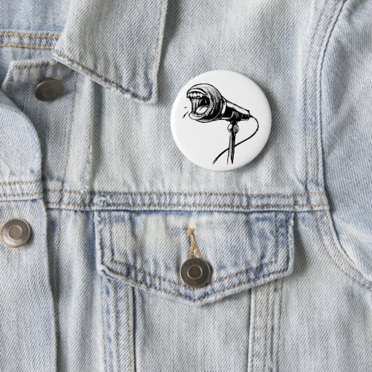 Screaming Microphone Button (In situ)