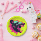 Screaming Opossum Papieren Bordje (Feest)