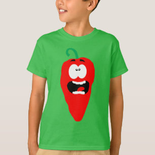 Screaming Red Hot Chili Pepper T-shirt