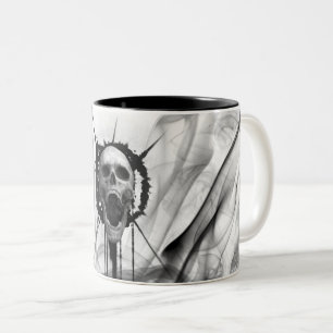 Screaming Skull Eternal Death Scream (White) Mok