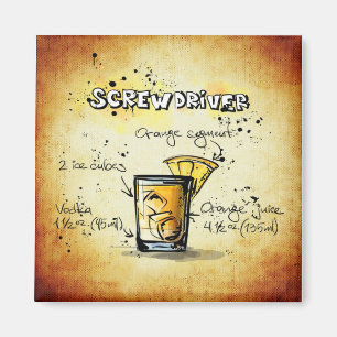 Scredriver Cocktail Recipe Gold Bar Magneet