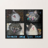 Screemo Cat Meme Legpuzzel (Horizontaal)