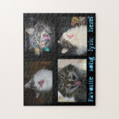 Screemo Cat Meme Legpuzzel (Verticaal)