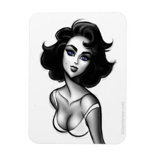 "Screen Goddess" Premium Flexi Magnet door Glen Ha Magneet