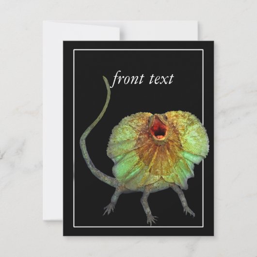 Screeninghagedis Kaart (Voorkant)