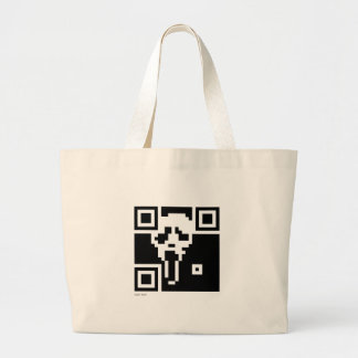 ScreeningQR-code Grote Tote Bag