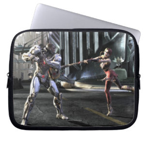 Screenshot: Cyborg vs Harley Laptop Sleeve