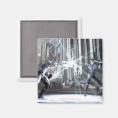 Screenshot: Cyborg vs Nightwing 4 Magneet (Voorkant / Achterkant)