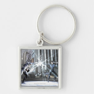 Screenshot: Cyborg vs Nightwing 4 Sleutelhanger