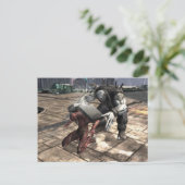 Screenshot: Flash vs. Grundy 2 Briefkaart (Staand voorkant)