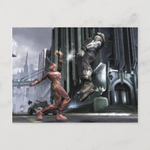 Screenshot: Flash vs. Grundy 3 Briefkaart