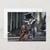 Screenshot: Flash vs. Grundy Briefkaart (Voorkant / Achterkant)