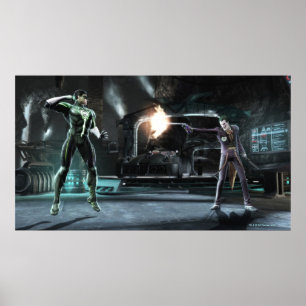 Screenshot: Green Lantern vs Joker Poster