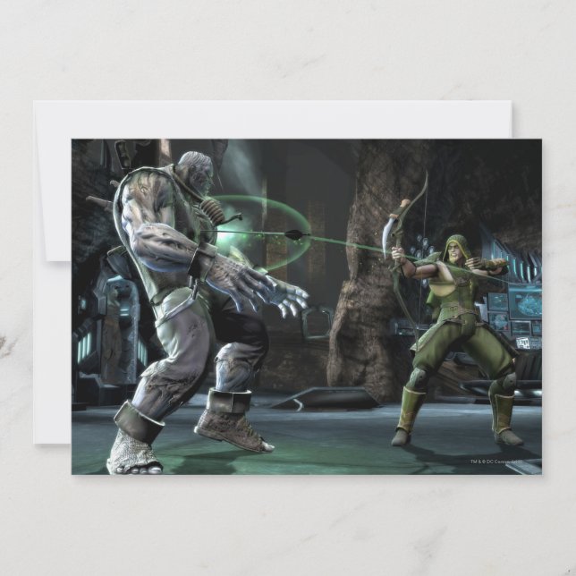 Screenshot: Grundy vs Green Arrow (Voorkant)