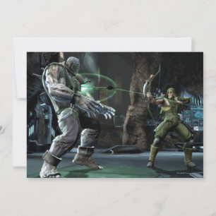 Screenshot: Grundy vs Green Arrow