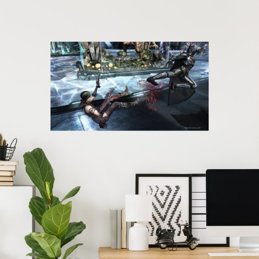 Screenshot: Harley vs Batman Poster (Thuiskantoor)