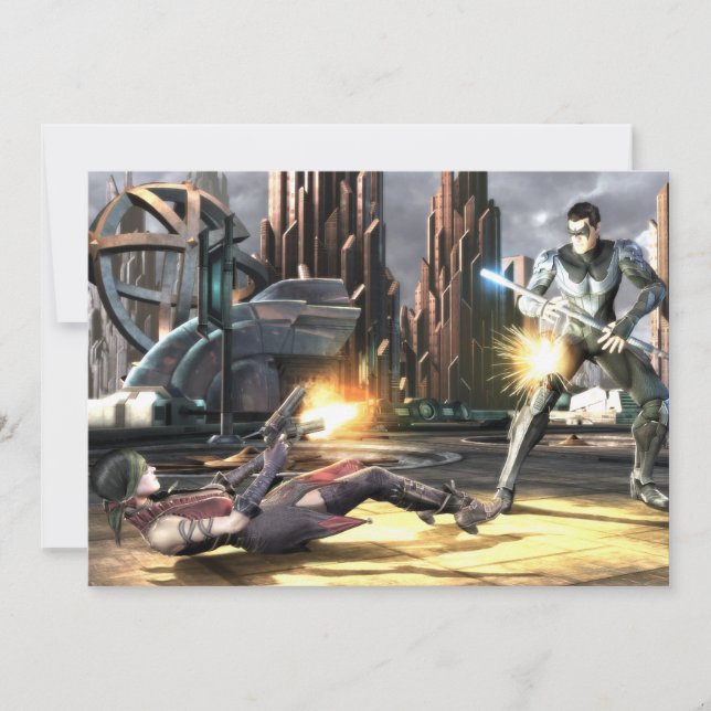 Screenshot: Harley vs Nightwing (Voorkant)