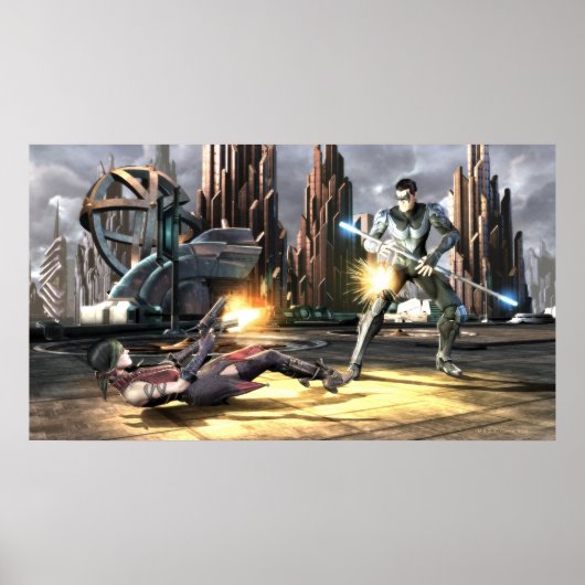 Screenshot: Harley vs Nightwing Poster (Voorkant)