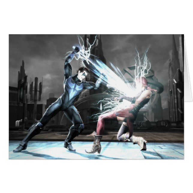 Screenshot: Nightwing versus Harley (Voorkant Horizontaal)