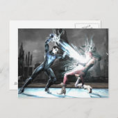 Screenshot: Nightwing versus Harley Briefkaart (Voorkant / Achterkant)