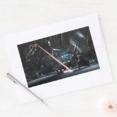 Screenshot: Superman vs Batman Rechthoekige Sticker (Envelop)