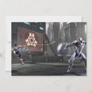 Screenshot: Wonder Woman vs Cyborg 2