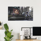 Screenshot: Wonder Woman vs Cyborg 2 Poster (Thuiskantoor)