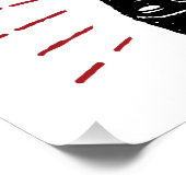 Screenwriter eindigt voorzichtig in mijn schermwee perfect poster (Hoek)