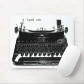Screenwriters Schrijfmachine Mousepad Muismat (Met muis)