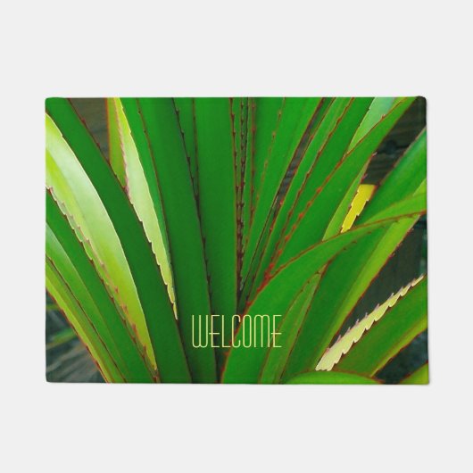 Screw Pine Closeup Deurmat (Voorkant)