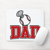 Screwball Dad Mousepad Muismat (Met muis)