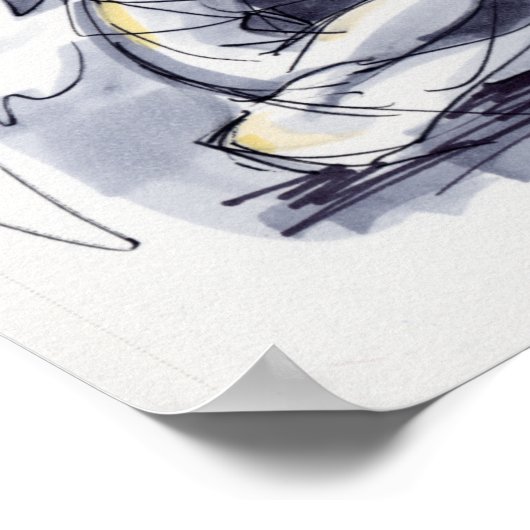 Scribble Angels Poster (Hoek)