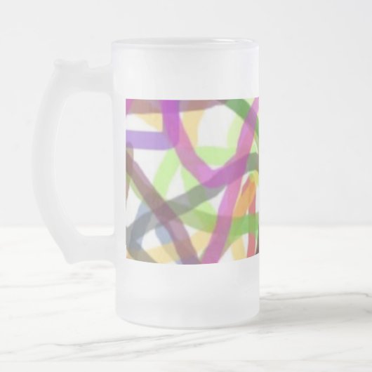 Scribble Cup Matglas Bierpul (Links)