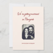 Scribble Funny Doodle Save the date Invitation (Dos)