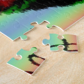 Scribble Love Xoxo Heart Stripe Puzzle (Côté)