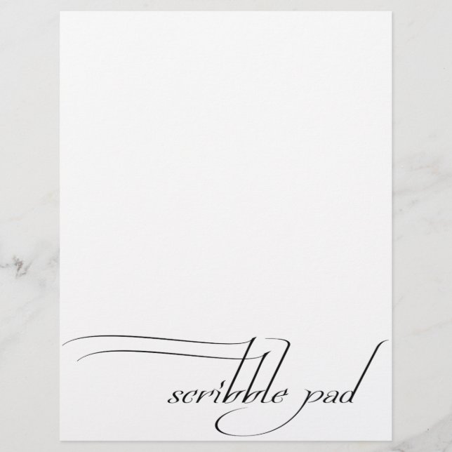 Scribble Pad (Voorkant)