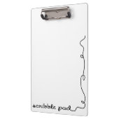Scribble Pad Klembord (Links)