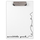 Scribble Pad Klembord (Voorkant)