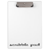 Scribble Pad Klembord (Voorkant)