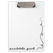 Scribble Pad Klembord (Voorkant)