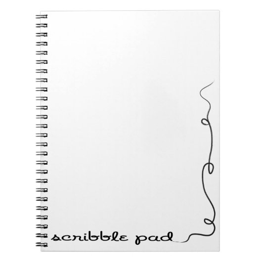 Scribble Pad Notitieboek (Voorkant)