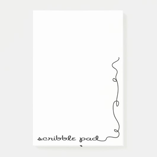 Scribble Pad Post-it® Notes (Voorkant)