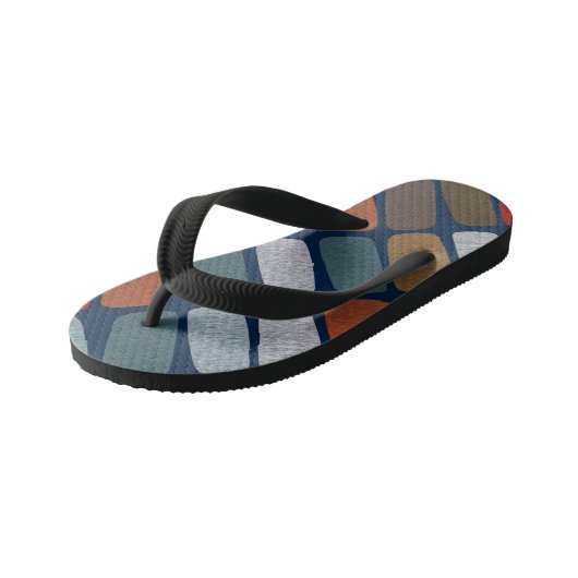 Scribble Pebbles Kinder Teenslippers (Schuin)