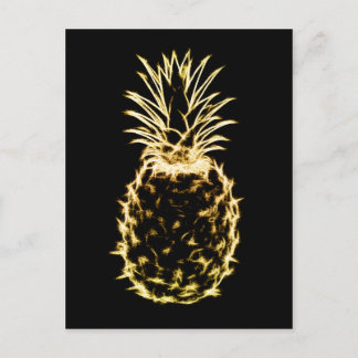 Scribble Pineapple Briefkaart