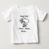 Scribble Shark Baby T-shirt (Voorkant)