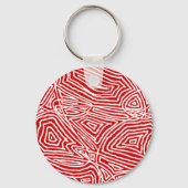 Scribbleprint Initiaal Sleutelhanger (Achterkant)