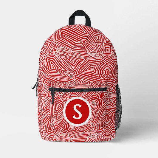 Scribbleprint Rugzak (Voorkant)