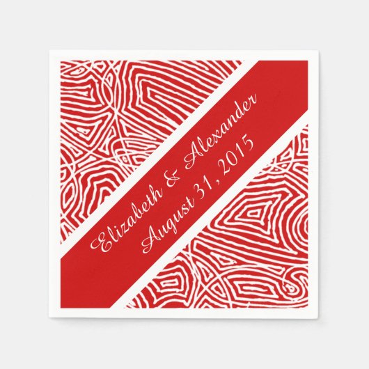 Scribbleprints Diamond Servet (Voorkant)